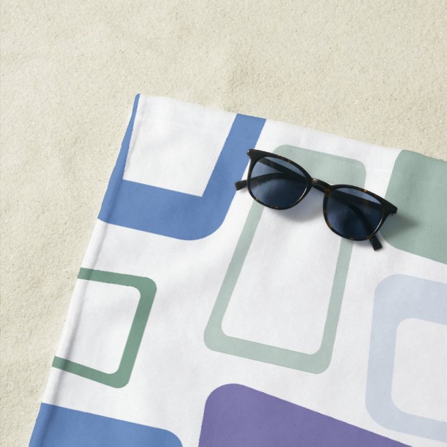 Winter Colours  Beach Towel (In Situ)