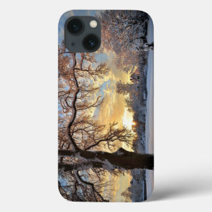 Winter Countryside In Latvia iPhone 13 Case