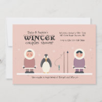 Winter Couples' Shower Invitation