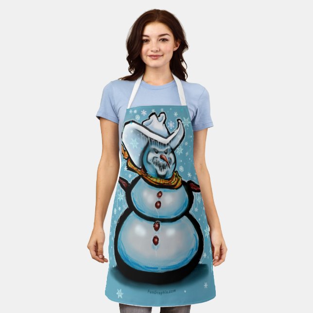 Winter Cowboy Apron (Worn)