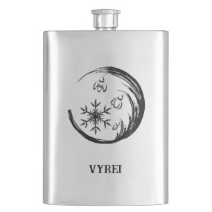Winter Crest Hip Flask