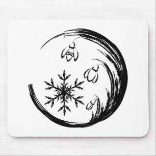 Winter Crest Mouse Pad