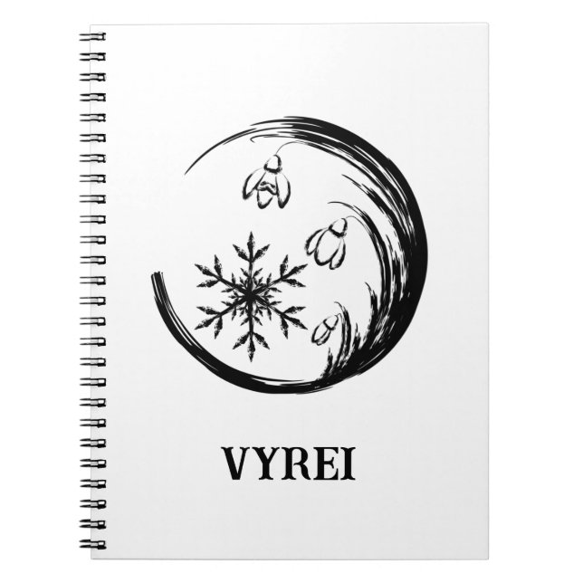 Winter Crest Notebook (Front)