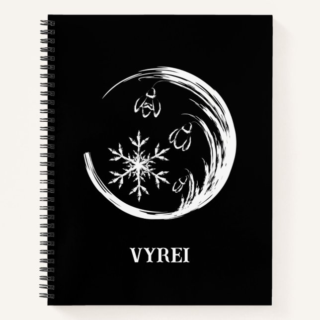 Winter Crest Notebook (Front)