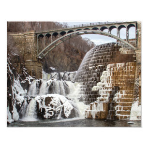 Winter, Croton Dam Photo Print