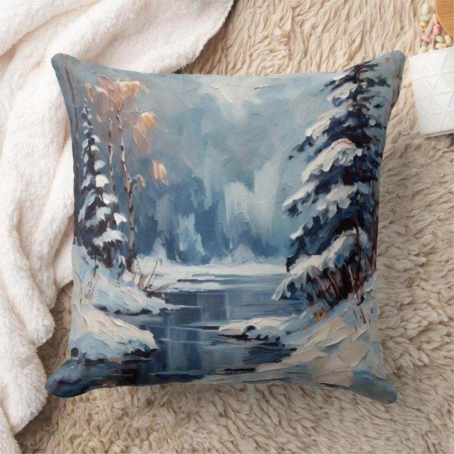 Winter Cushion (Blanket)