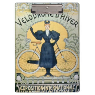 'Winter Cycle Racing Track', International Exhibit Clipboard