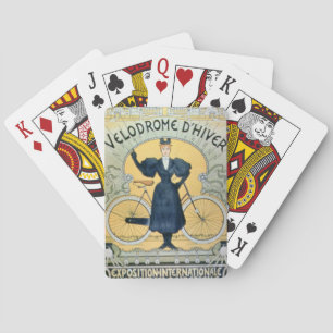 'Winter Cycle Racing Track', International Exhibit Playing Cards