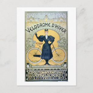 'Winter Cycle Racing Track', International Exhibit Postcard
