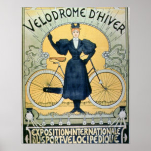 'Winter Cycle Racing Track', International Exhibit Poster