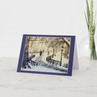 Winter Day Holiday Card