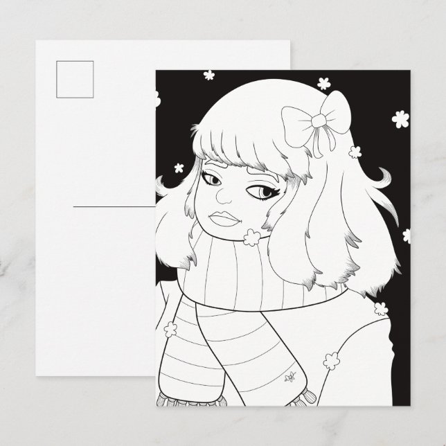 Winter Day Postcard (Front/Back)