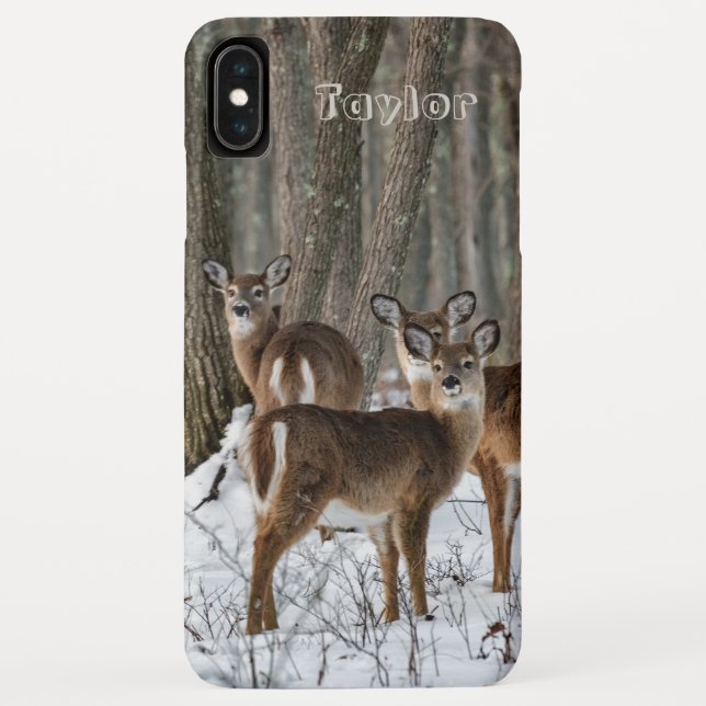 Winter Deer Case-Mate iPhone Case (Back)