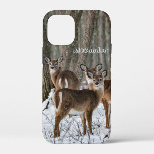 Winter Deer iPhone 12 Mini Case