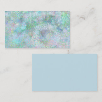 Winter Design Snowflakes Business Card