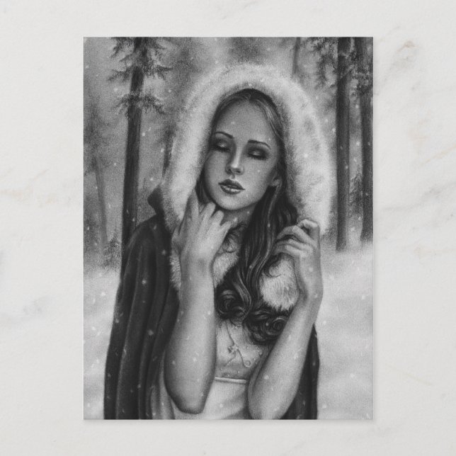 Winter Dreamer Postcard (Front)