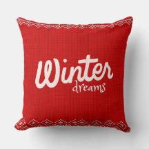 Winter Dreams Knitted Pattern – Cozy Red Holiday D