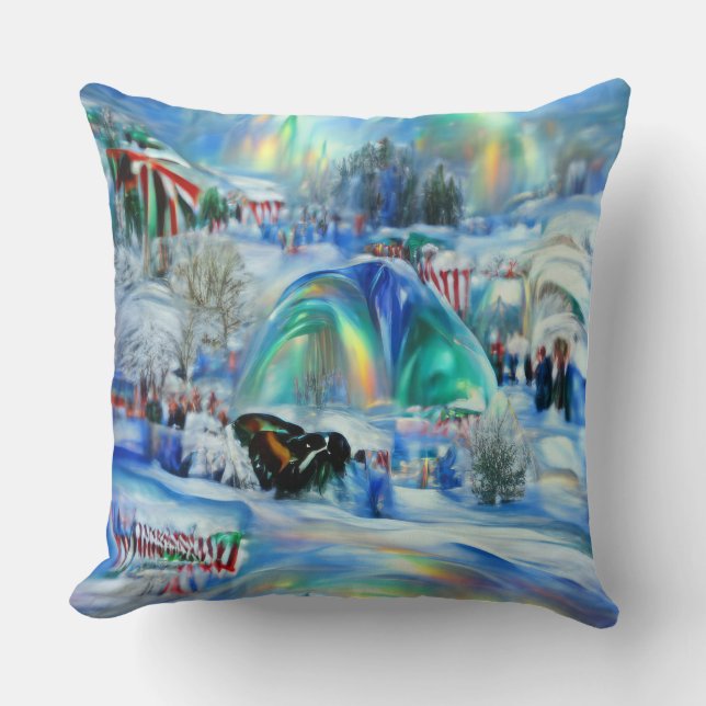 Winter Dreamscape Cushion (Front)