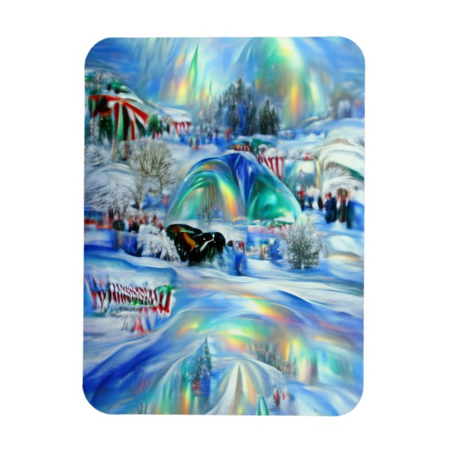 Winter Dreamscape Magnet (Vertical)
