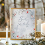 Winter dusty blue Christmas wreath Books for baby Poster<br><div class="desc">Winter dusty blue Christmas wreath Books for baby Poster
Matching items available.</div>
