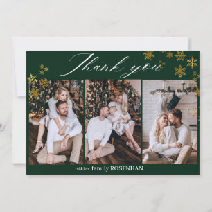 Winter Elegant 3 Photo Thank You