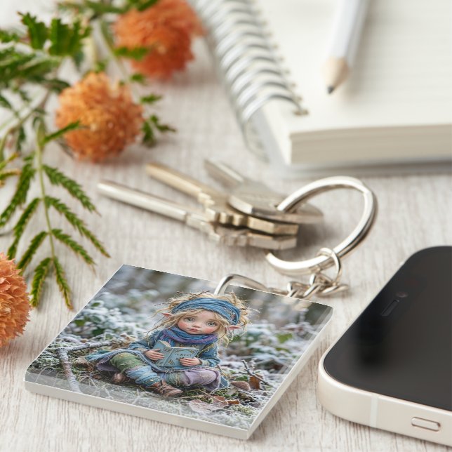 Winter Elf Key Ring (Front Right)