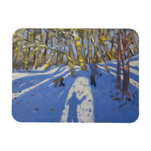 Winter Elvaston Castle 2008 Magnet