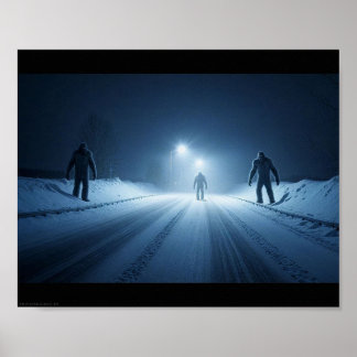 Winter Encounter (8 x 10) Poster
