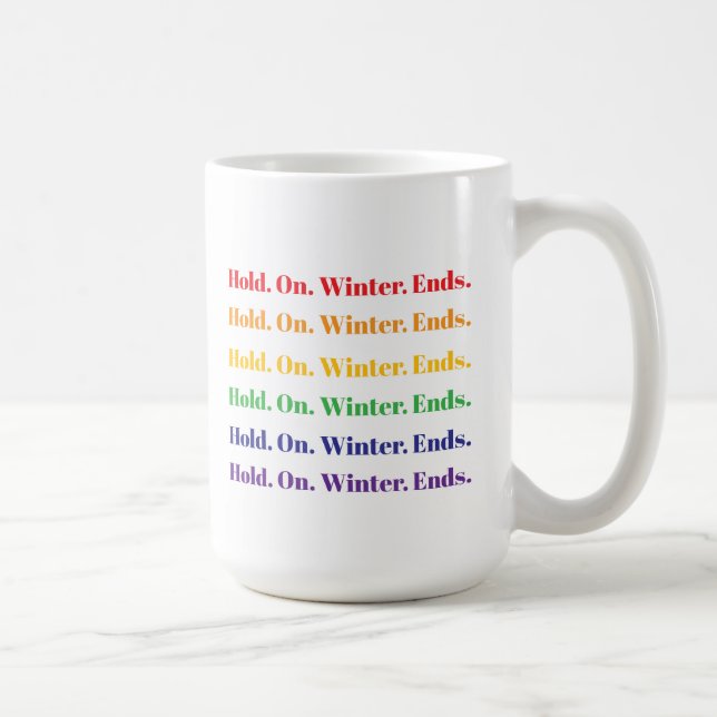 Winter Ends Coffee Mug (Right)