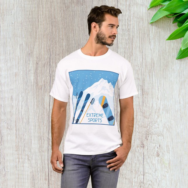 Winter Extreme Sports T-Shirt (Creator Uploaded)