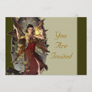 Winter Faerie Event Invites
