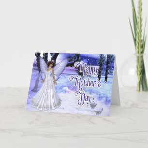 Winter Faerie - Fantasy Mother's Day Card