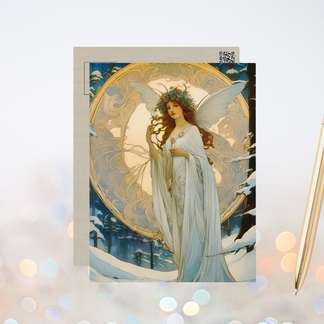 winter fairy -artisic  postcard (Creator Uploaded)
