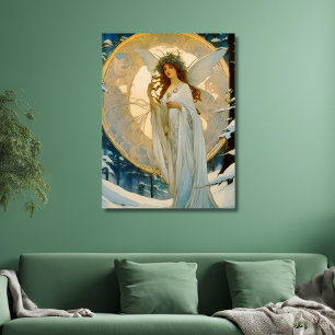 winter fairy -artisic   poster