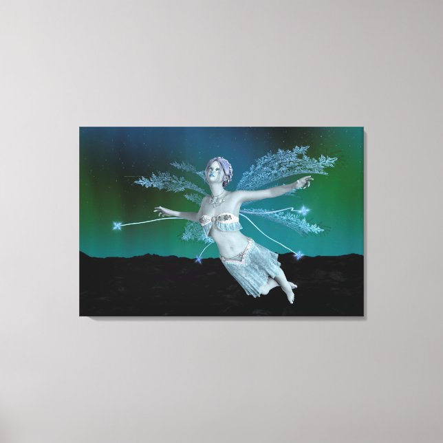 Winter Fairy Canvas Print (Front)