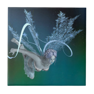 Winter Fairy Ceramic Tile