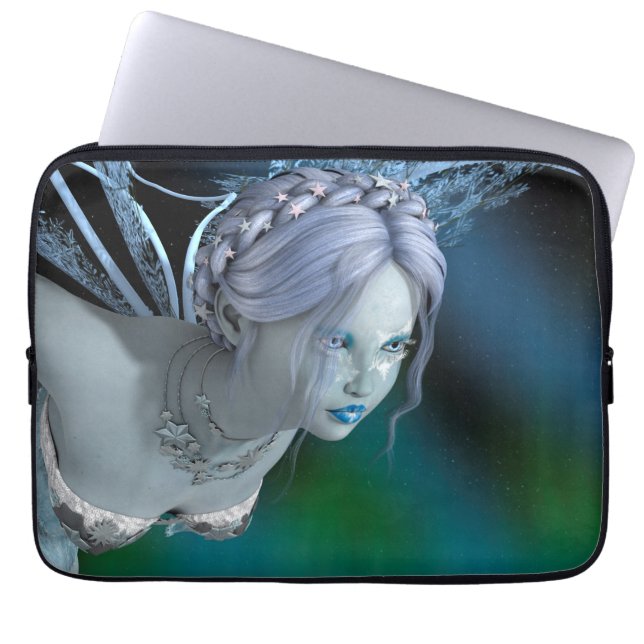 Winter Fairy Laptop Sleeve (Front)