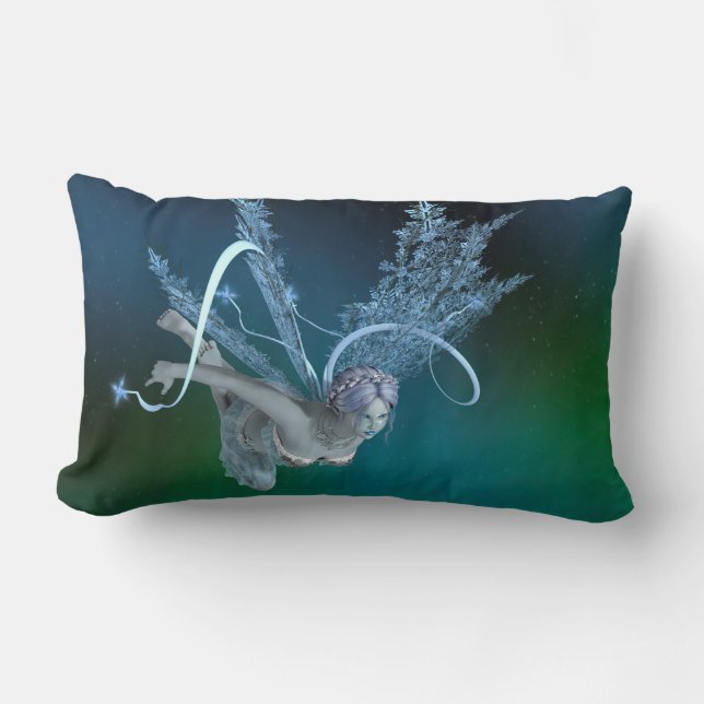 Winter Fairy Lumbar Cushion (Front)