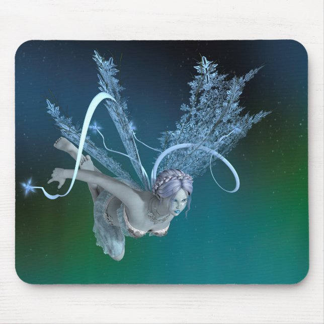 Winter Fairy Mouse Pad (Front)