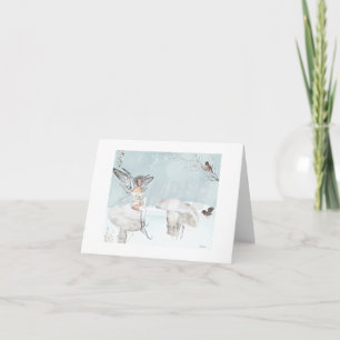 winter Fairy Note card