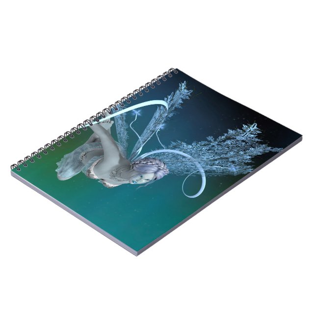 Winter Fairy Notebook (Left Side)