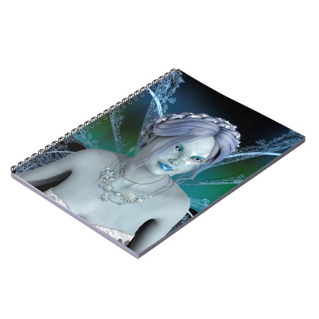 Winter Fairy Notebook (Left Side)