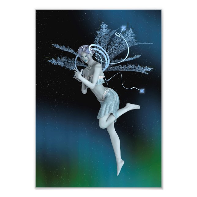 Winter Fairy Photo Print (Front)