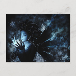 Winter Fairy Postcard