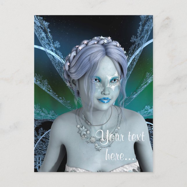 Winter Fairy Postcard (Front)