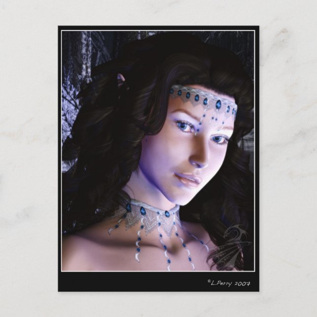 Winter Fairy Postcard (Front)