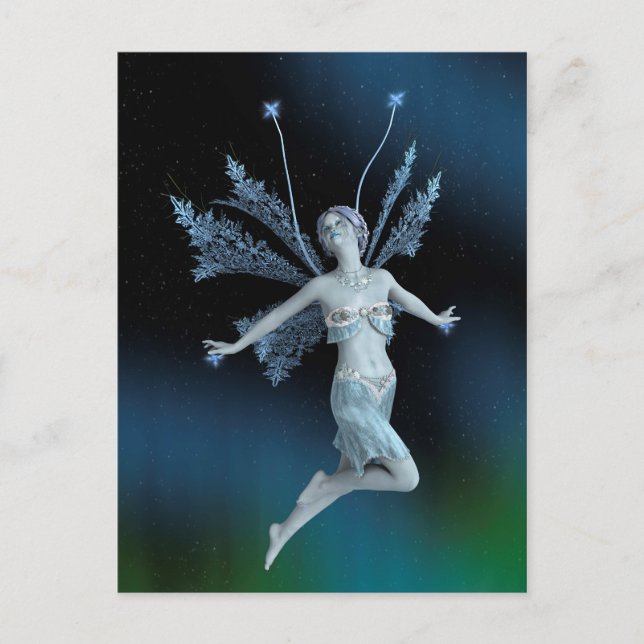 Winter Fairy Postcard (Front)