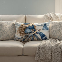 Winter Fantasy Princess in a Snowy Fairytale Lands