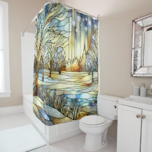 Winter Fantasy Shower Curtain