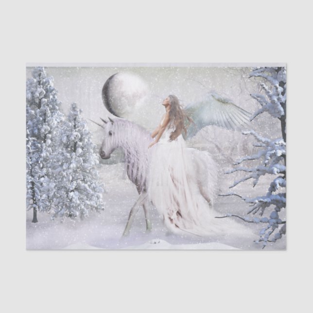 Winter Fantasy Tissue Paper (Front)